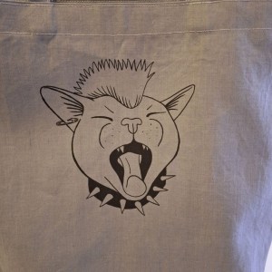 Punkkari-puuvillakassi