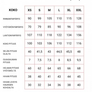 Unelma-kierrätysfarkkumekko, hihallinen