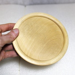 Lautanen 15cm - pieni puinen lautanen