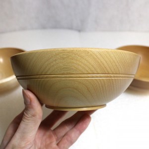 Puukulho 16cm - Aamupalakulho koivusta