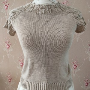 Pitsipusero, beige